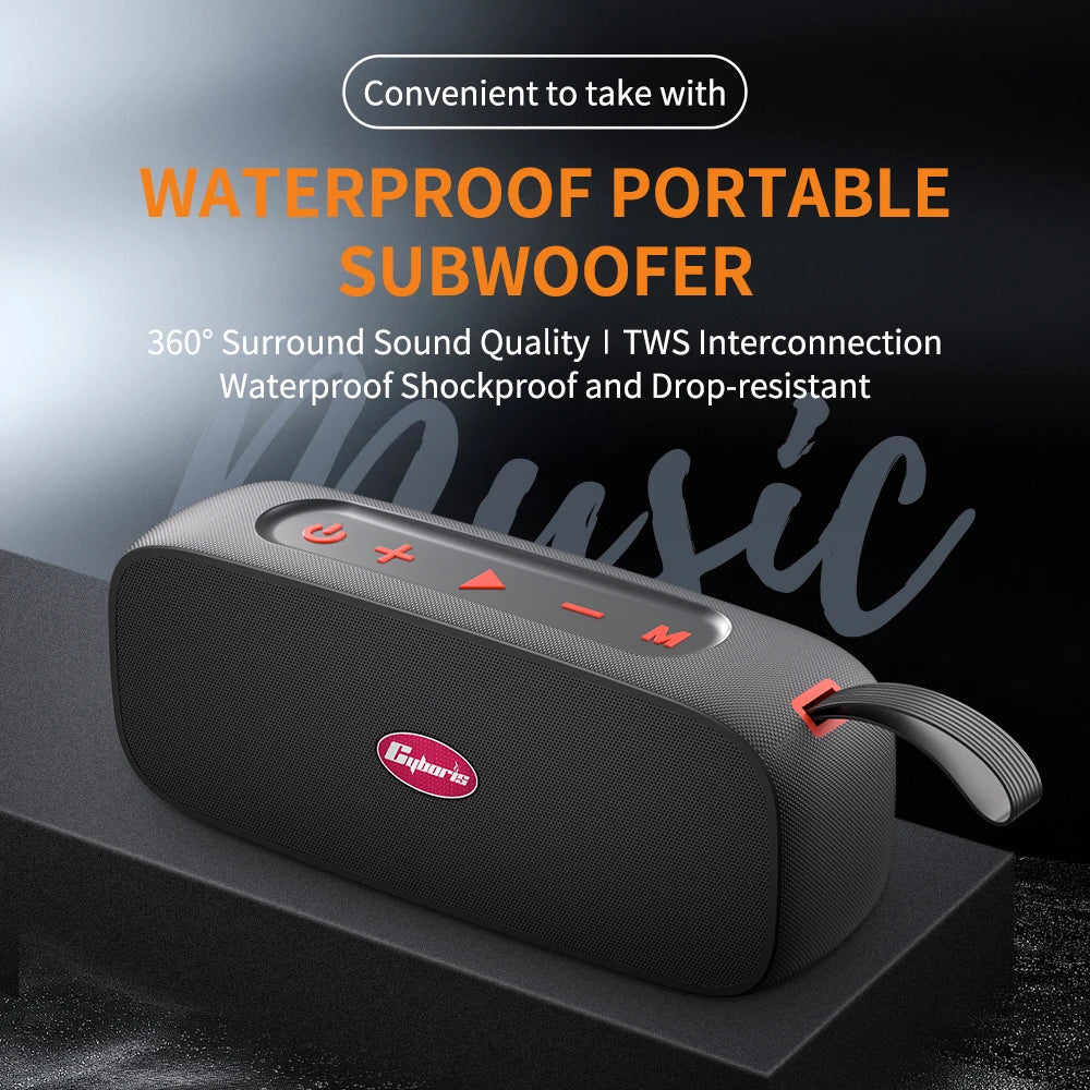 40W Waterproof Bluetooth Speaker