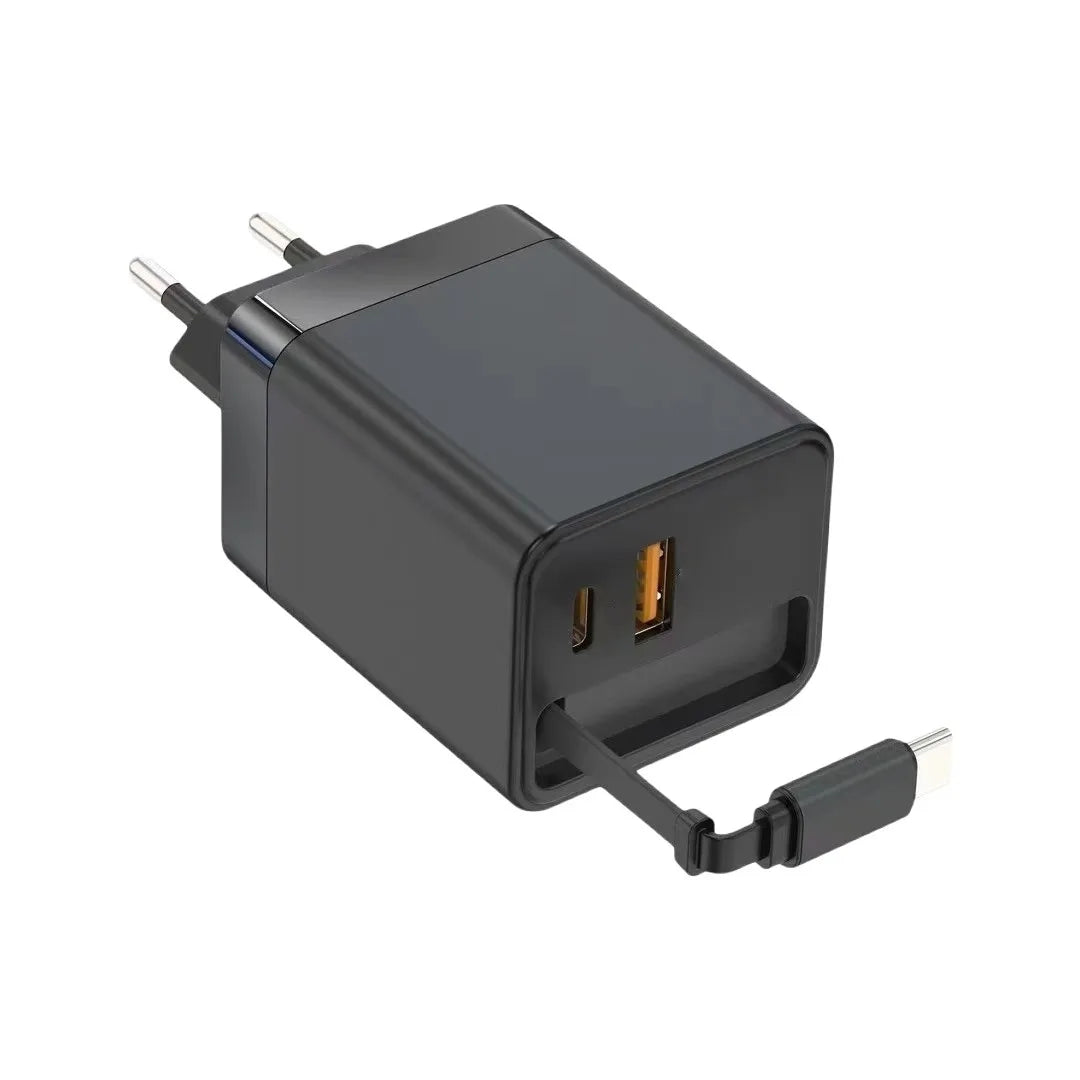 40W GaN Dual-Port Charger