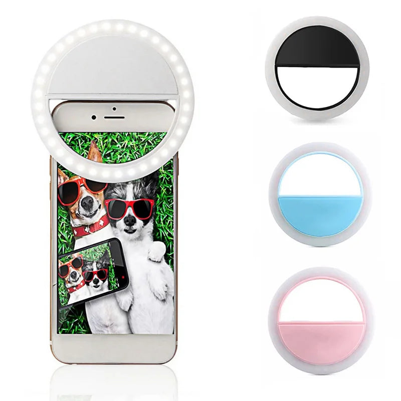 Clip-On Selfie Ring Light