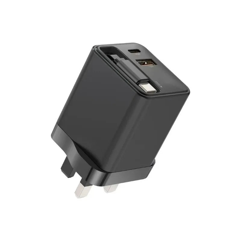40W GaN Dual-Port Charger