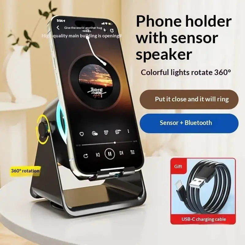 Wireless Charging Speaker Stand