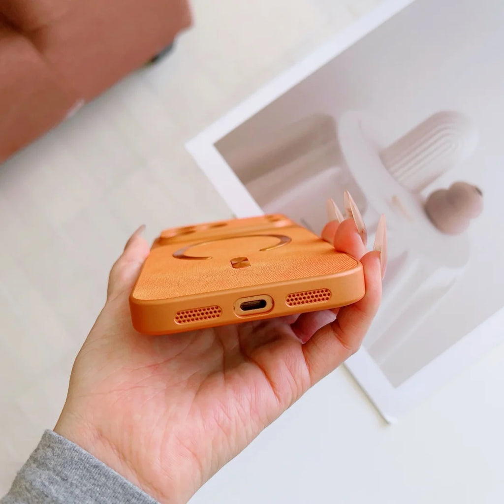 MagSafe Fabric Leather iPhone Case