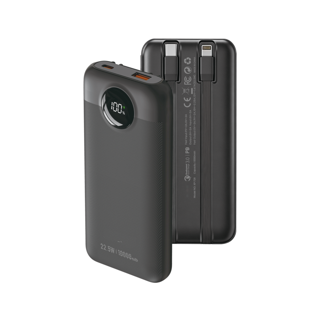 Slim 10,000mAh Power Bank
